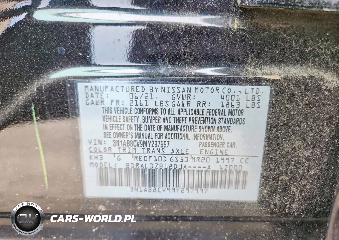 2021 Nissan Sentra Sv VIN:3N1AB8CV9MY297997 - 12