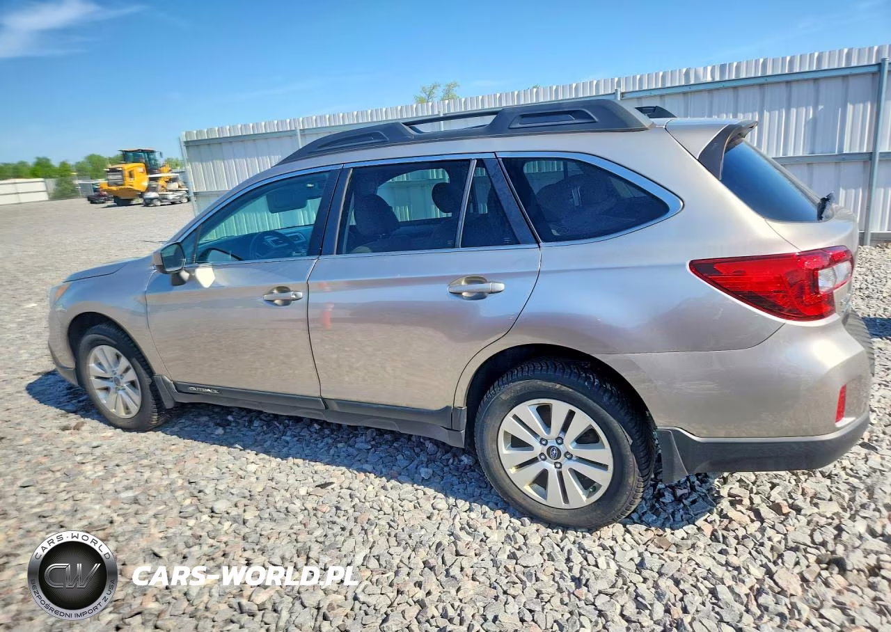 2015 Subaru Outback 2.5I Premium VIN:4S4BSBCC1F3266652 - 2