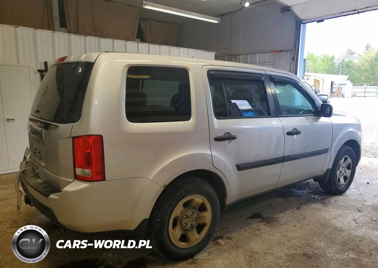 2011 Honda Pilot Lx VIN:5FNYF4H25BB068930 - 3