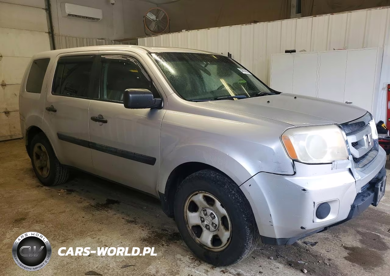 2011 Honda Pilot Lx VIN:5FNYF4H25BB068930 - 4