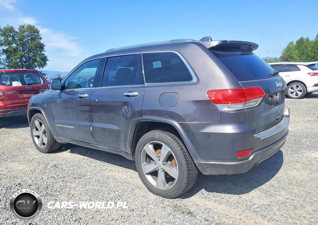 2015 Jeep Grand Cherokee Overland VIN:1C4RJECG6FC118720 - 2
