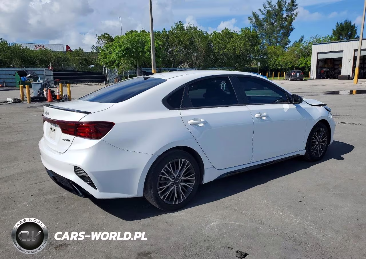 2022 Kia Forte Gt Line VIN:3KPF54AD9NE503822 - 3
