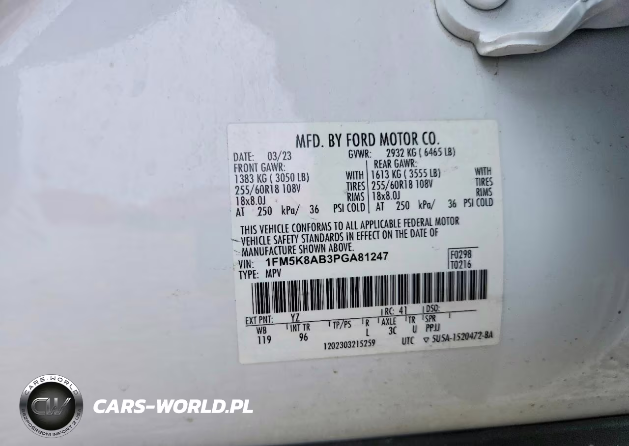 2023 Ford Explorer Police Interceptor VIN:1FM5K8AB3PGA81247 - 13