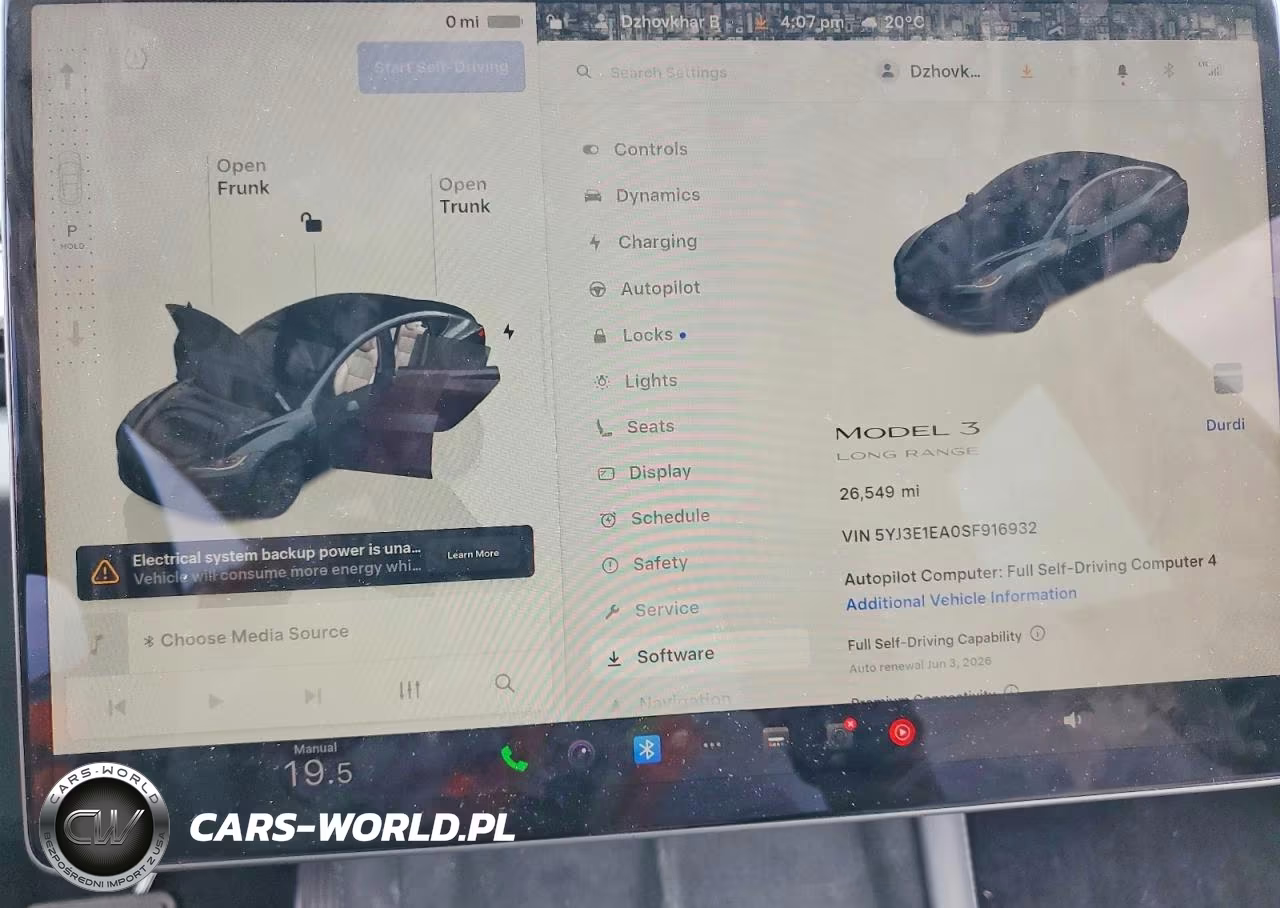 2025 Tesla Model 3 VIN:5YJ3E1EA0SF916932 - 9