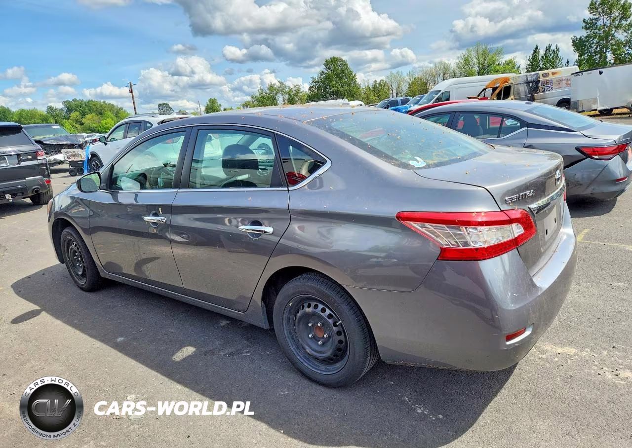 2015 Nissan Sentra S VIN:3N1AB7AP2FY353022 - 2