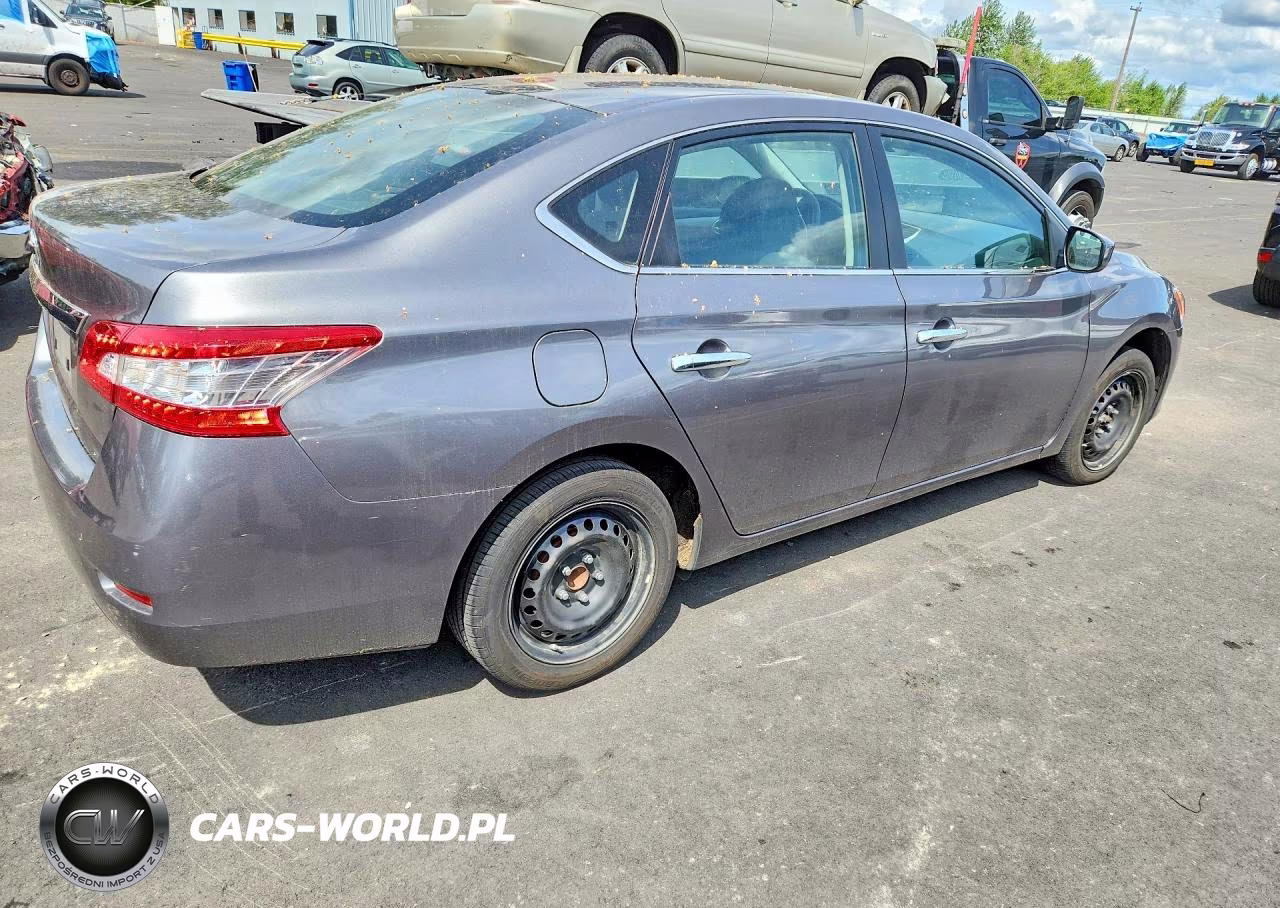 2015 Nissan Sentra S VIN:3N1AB7AP2FY353022 - 3