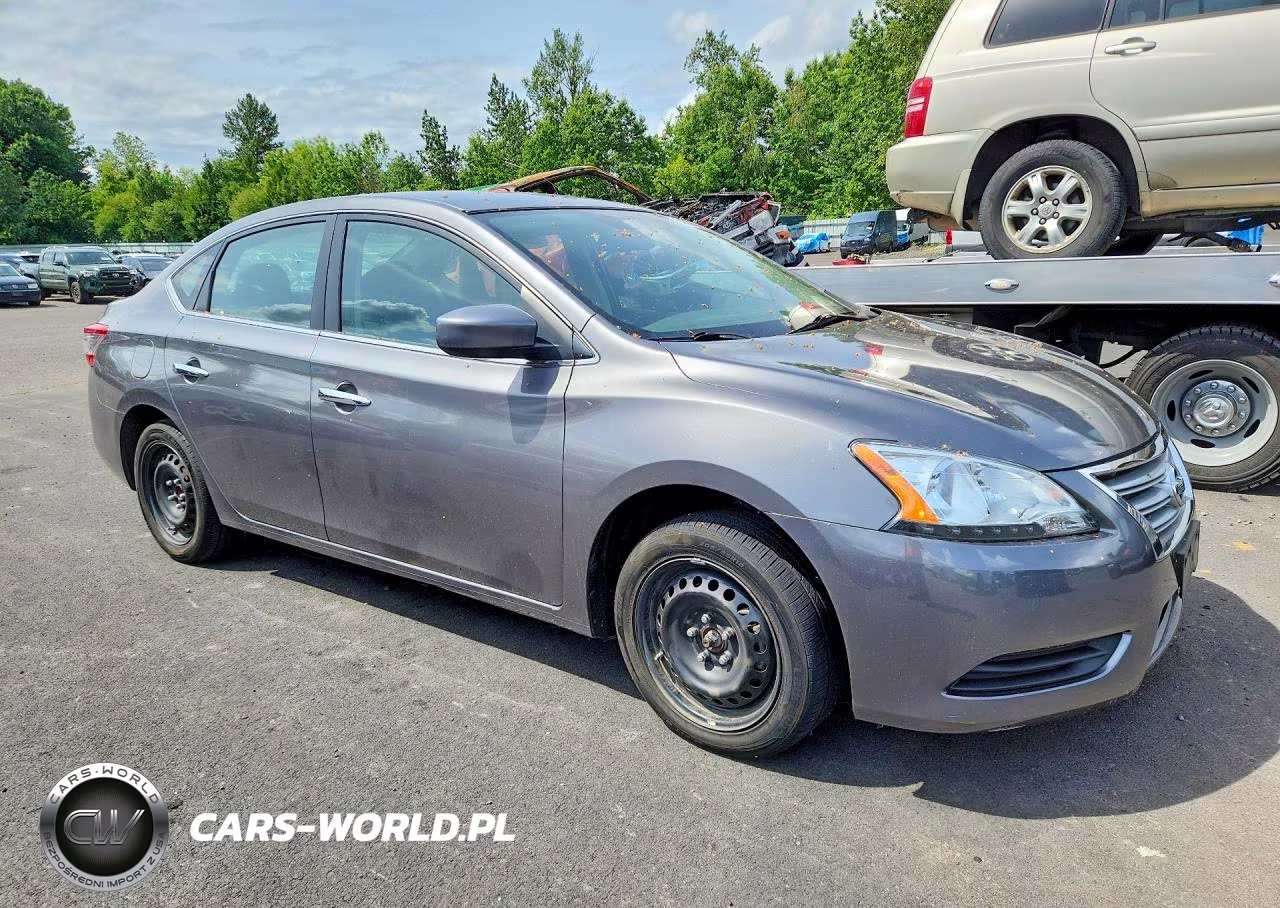 2015 Nissan Sentra S VIN:3N1AB7AP2FY353022 - 4