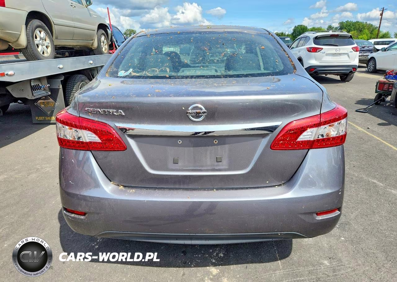 2015 Nissan Sentra S VIN:3N1AB7AP2FY353022 - 6