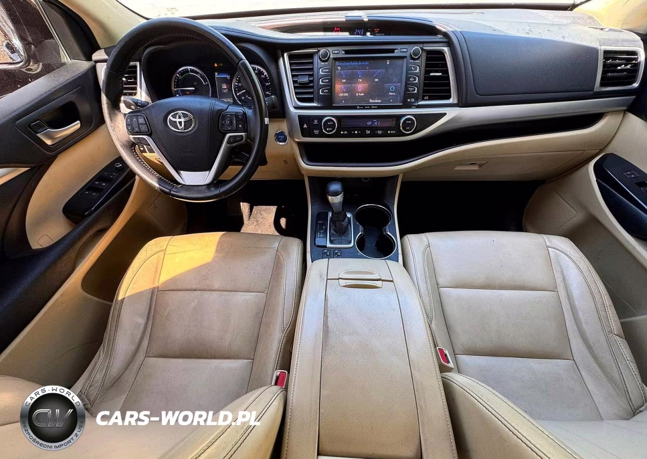 2017 Toyota Highlander Hybrid Xle VIN:5TDJGRFH3HS023332 - 9