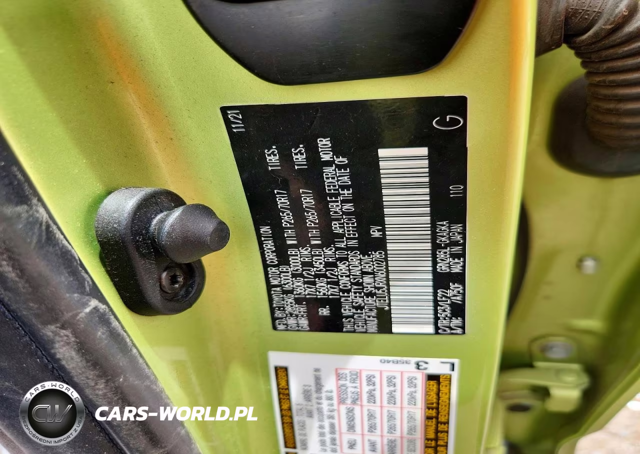 2022 Toyota 4Runner Trd Pro VIN:JTELU5JRXN6002785 - 12