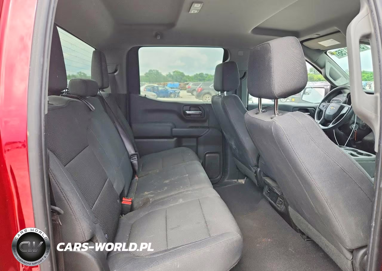 2019 Chevrolet Silverado K1500 Custom VIN:3GCPYBEH6KG301789 - 10