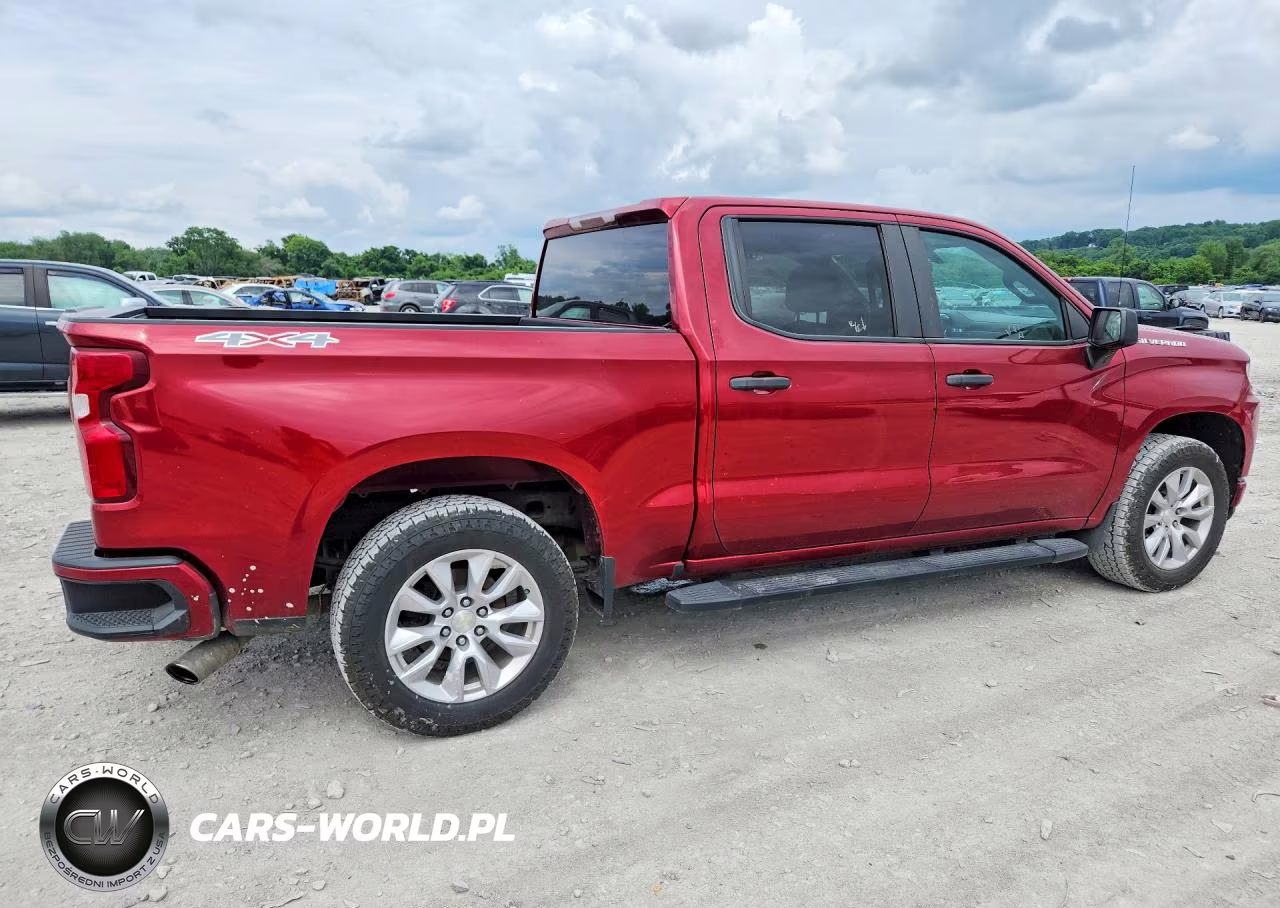 2019 Chevrolet Silverado K1500 Custom VIN:3GCPYBEH6KG301789 - 3