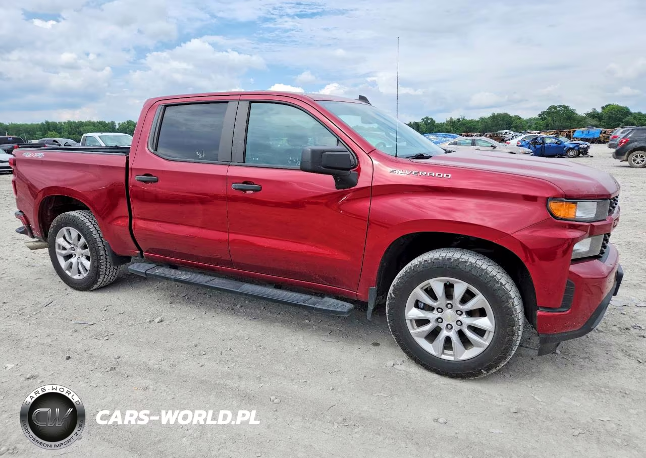 2019 Chevrolet Silverado K1500 Custom VIN:3GCPYBEH6KG301789 - 4