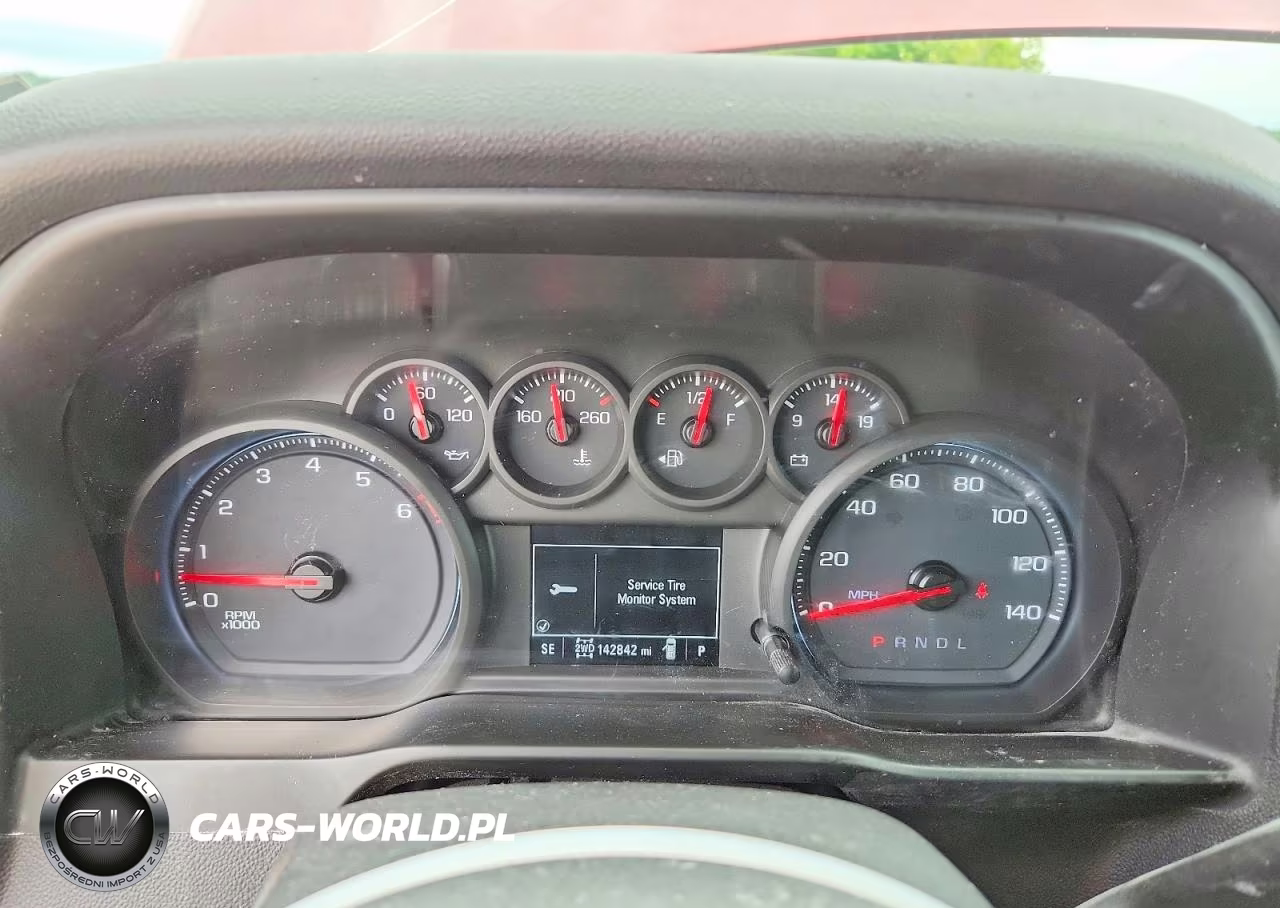 2019 Chevrolet Silverado K1500 Custom VIN:3GCPYBEH6KG301789 - 9
