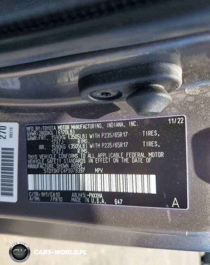 2023 Toyota Sienna Xle VIN:5TDYSKFC4PS079397 - 14