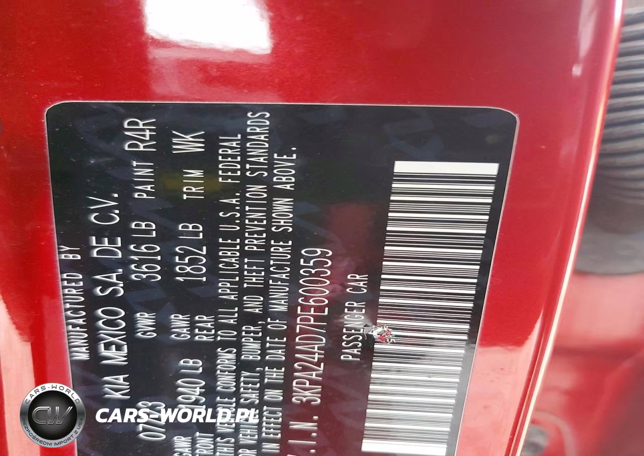 2023 Kia Rio S VIN:3KPA24AD7PE600359 - 13