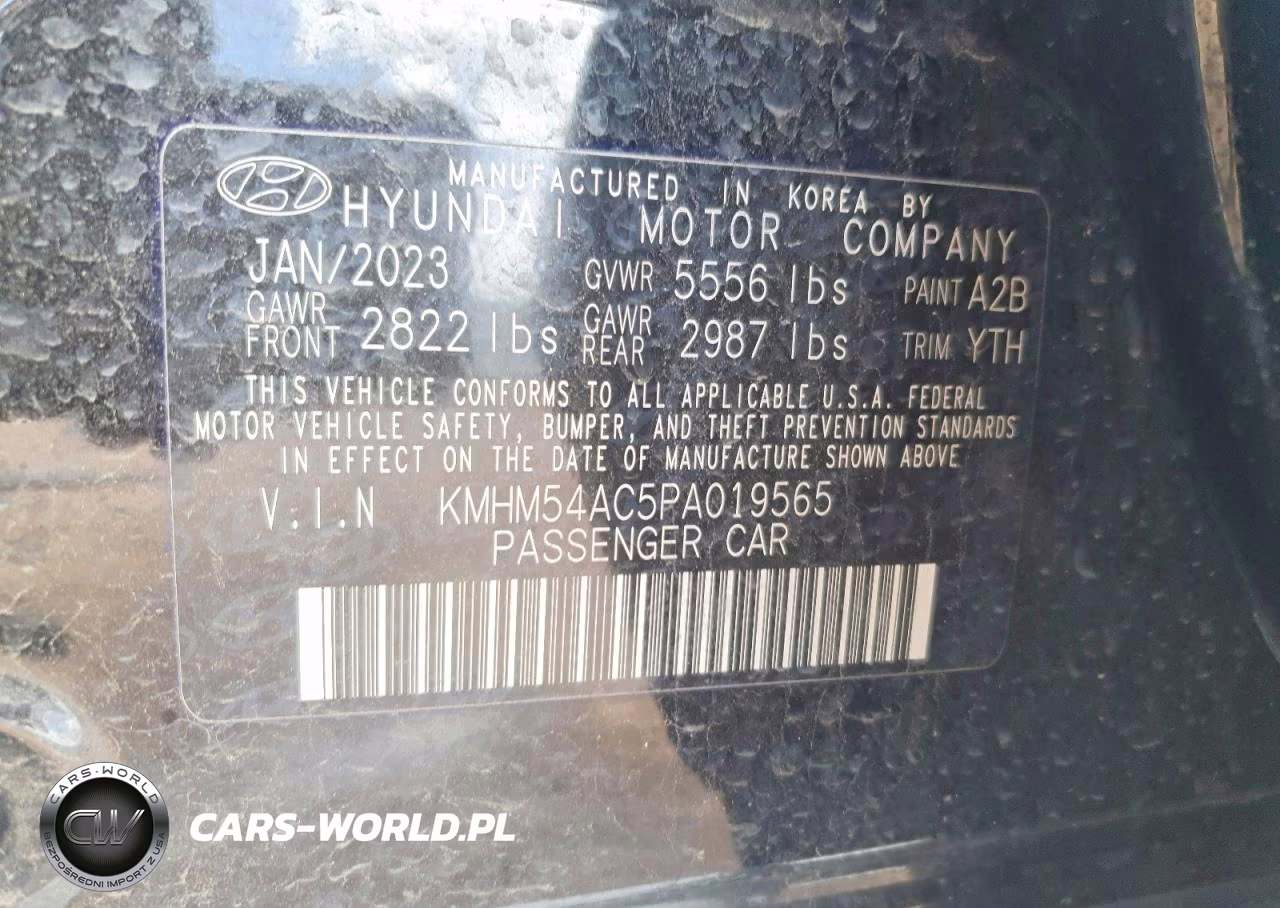 2023 Hyundai Ioniq 6 Limited VIN:KMHM54AC5PA019565 - 12