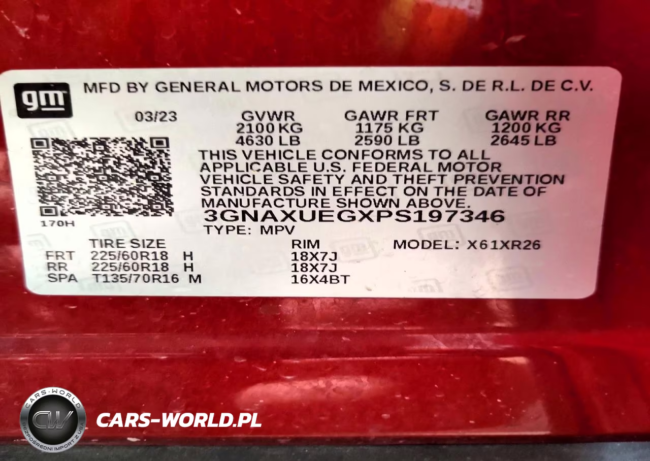 2023 Chevrolet Equinox Lt VIN:3GNAXUEGXPS197346 - 12