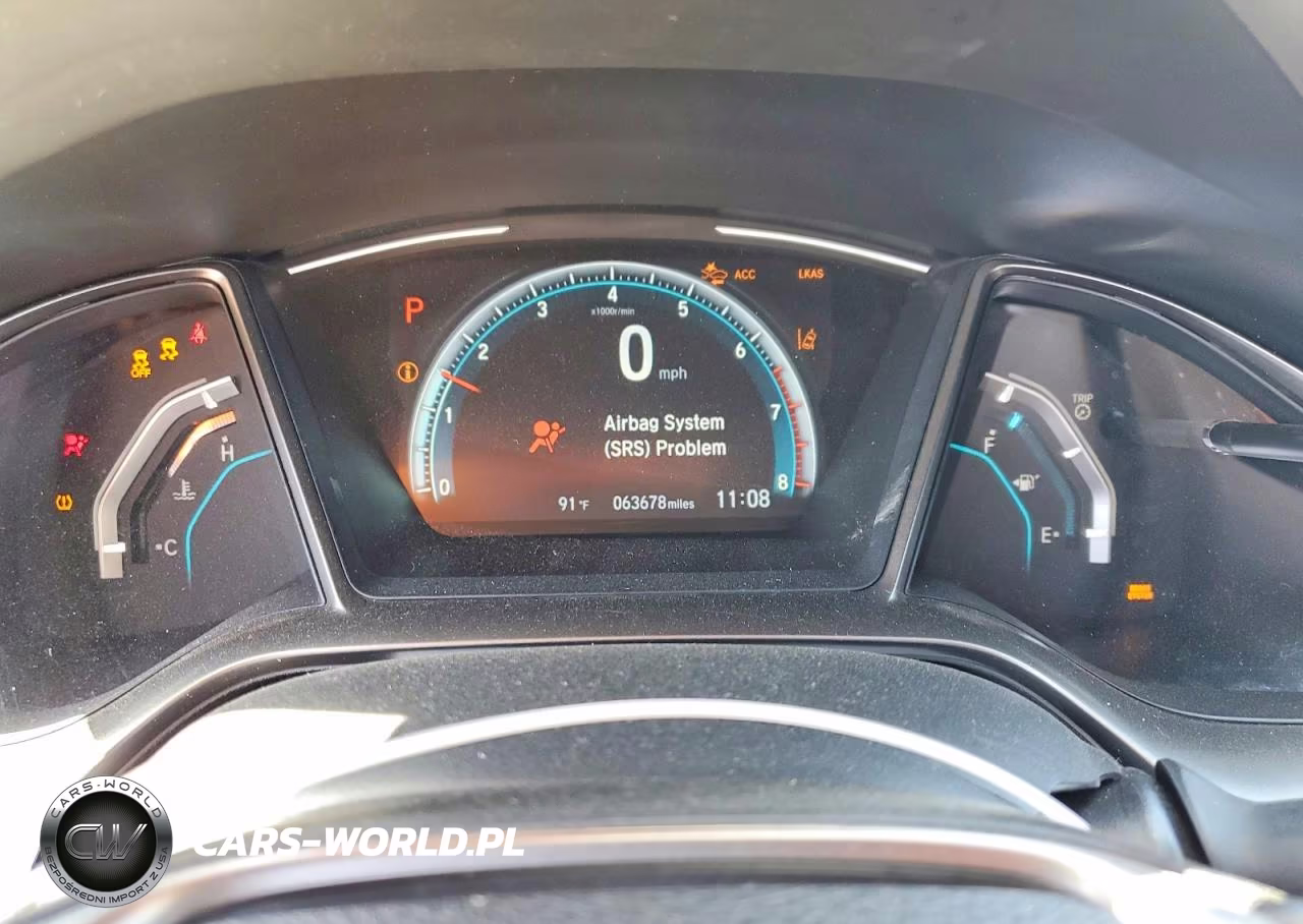 2020 Honda Civic Ex VIN:SHHFK7H61LU421333 - 9