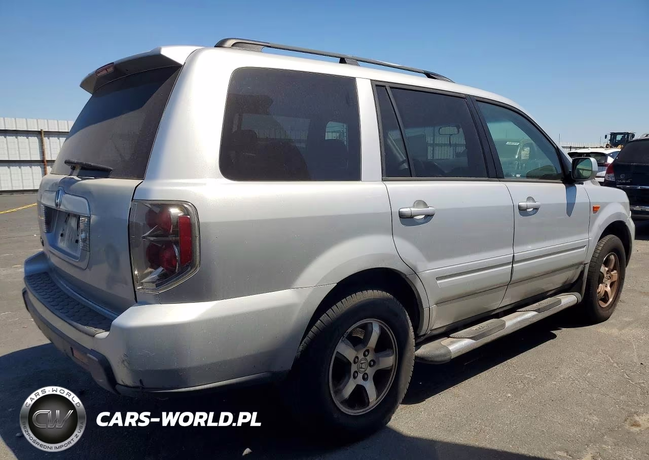 2007 Honda Pilot Exl VIN:5FNYF28547B002312 - 3