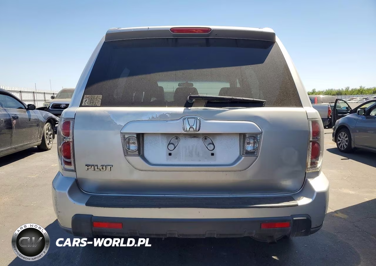 2007 Honda Pilot Exl VIN:5FNYF28547B002312 - 6