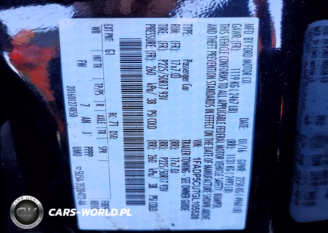 2016 Ford C-Max Premium Sel VIN:1FADP5CU7GL105528 - 12