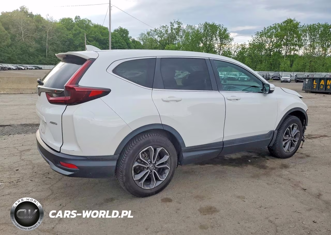 2022 Honda Cr-V Ex VIN:2HKRW2H50NH614154 - 3