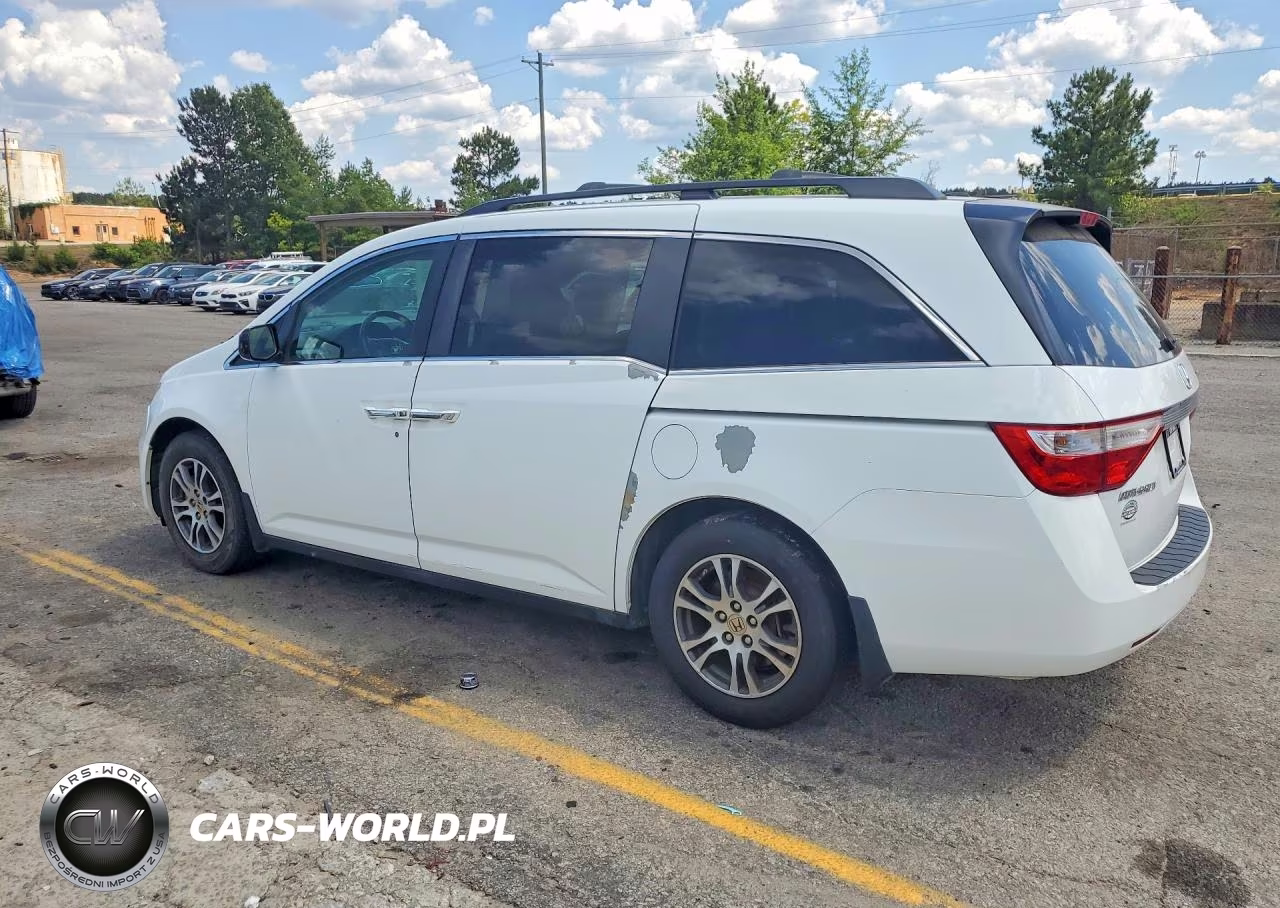 2011 Honda Odyssey Exl VIN:5FNRL5H69BB002581 - 2