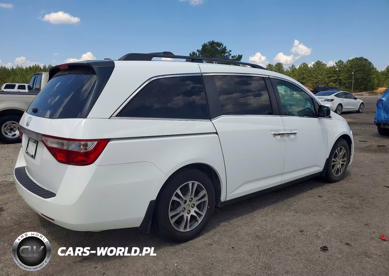 2011 Honda Odyssey Exl VIN:5FNRL5H69BB002581 - 3