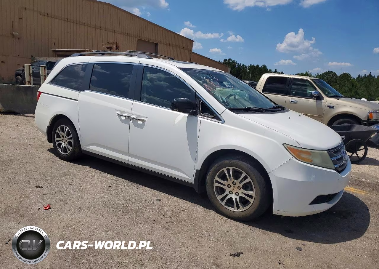 2011 Honda Odyssey Exl VIN:5FNRL5H69BB002581 - 4