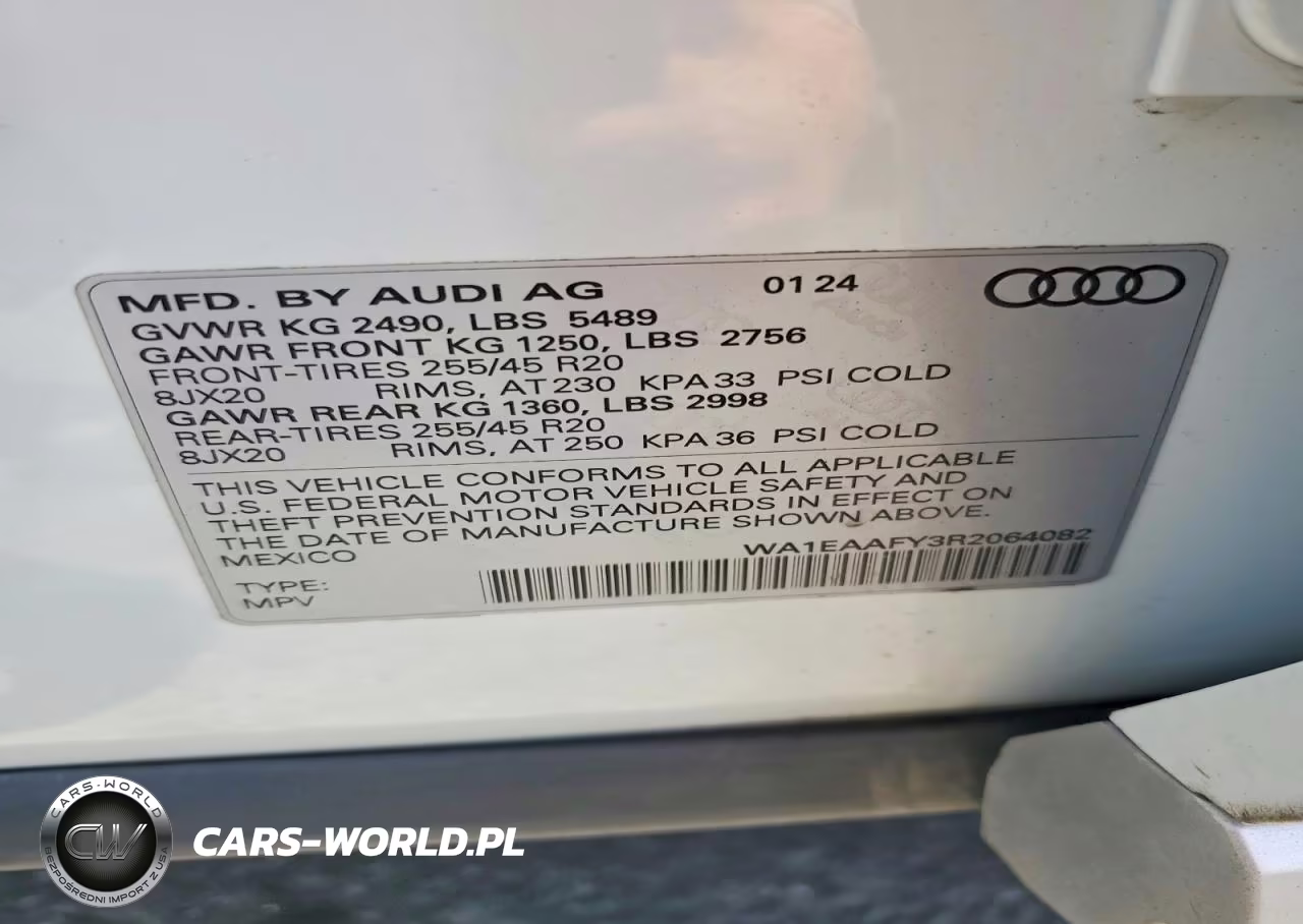 2024 Audi Q5 Premium Plus 45 VIN:WA1EAAFY3R2064082 - 14
