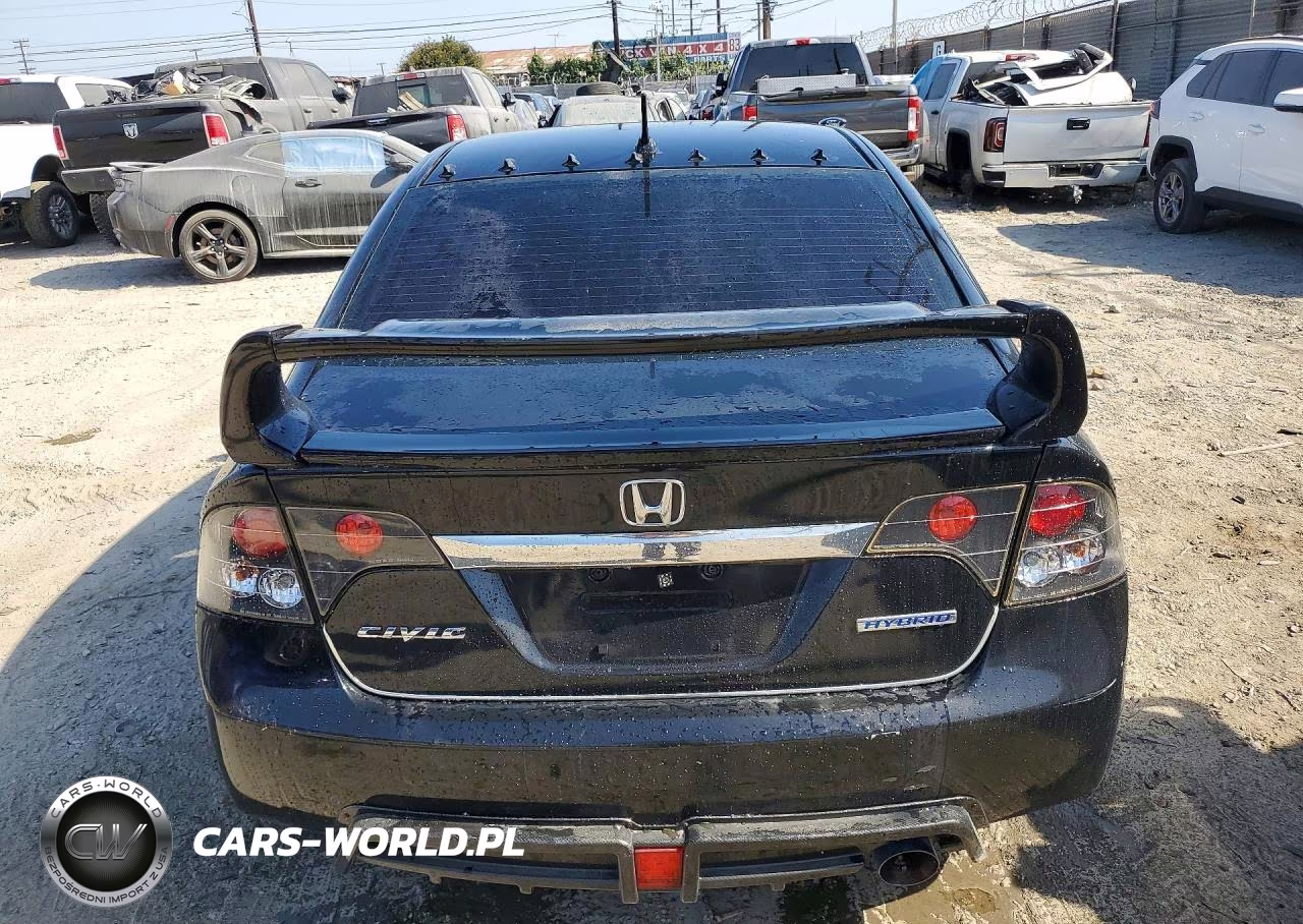 2010 Honda Civic Hybrid VIN:JHMFA3F23AS005537 - 6
