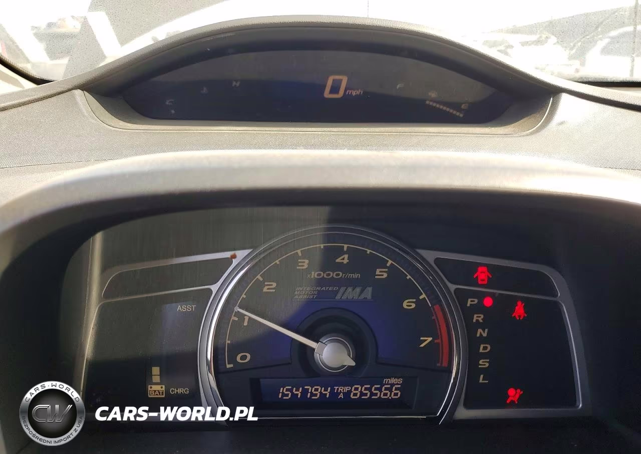2010 Honda Civic Hybrid VIN:JHMFA3F23AS005537 - 9