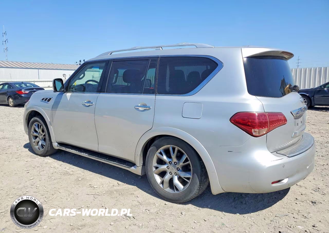 2012 Infiniti Qx56 Base VIN:JN8AZ2NCXC9315563 - 2