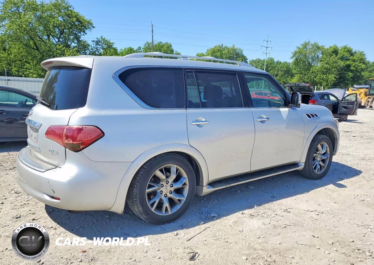 2012 Infiniti Qx56 Base VIN:JN8AZ2NCXC9315563 - 3