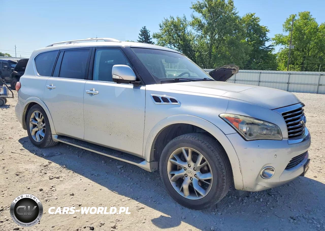 2012 Infiniti Qx56 Base VIN:JN8AZ2NCXC9315563 - 4
