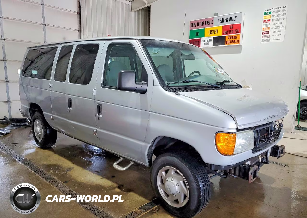 2006 Ford Econoline E350 Super Duty Wagon VIN:1FBNE31L96DA20156 - 4