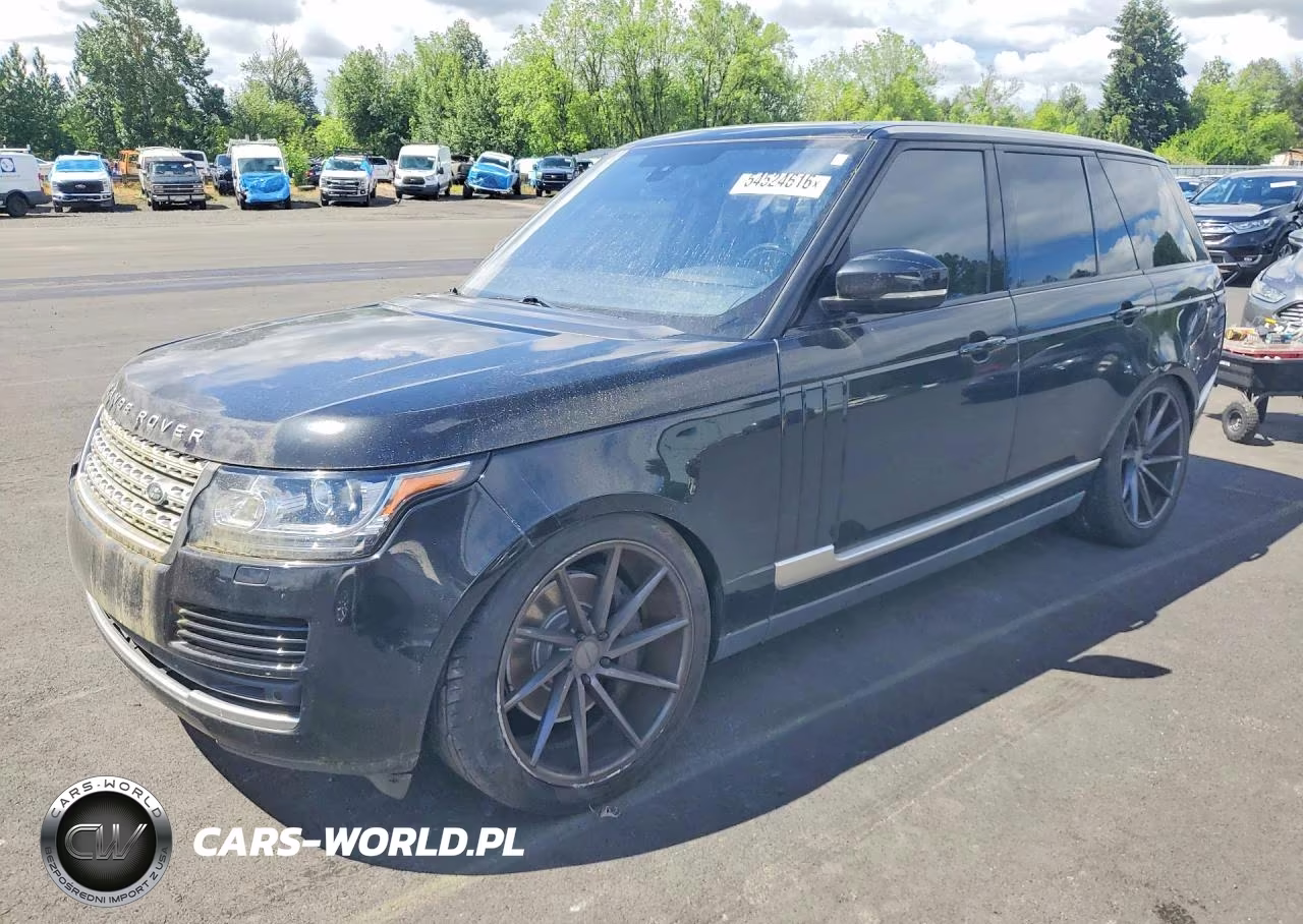 2016 Land Rover Range Rover Hse