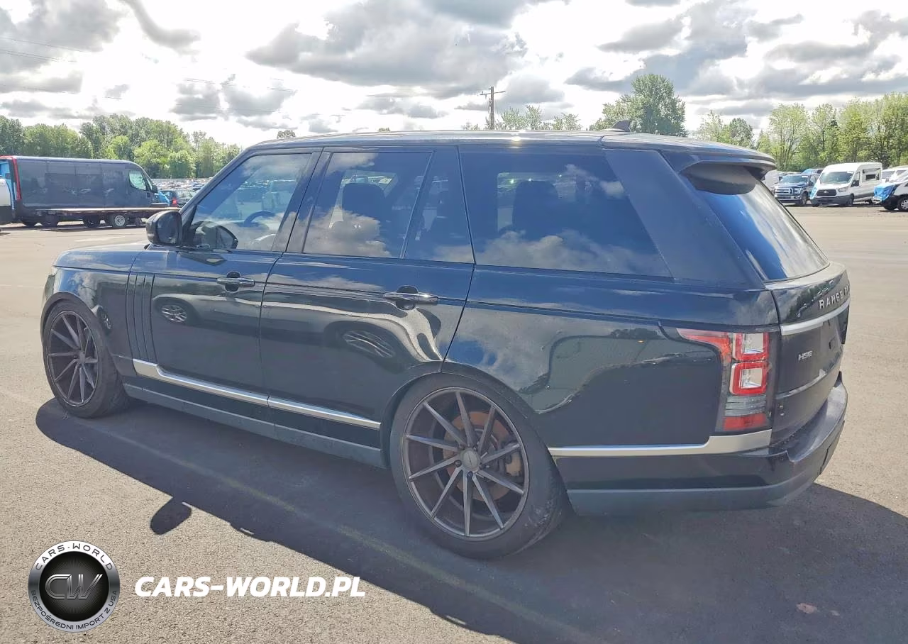 2016 Land Rover Range Rover Hse VIN:SALGS2PF2GA312655 - 2