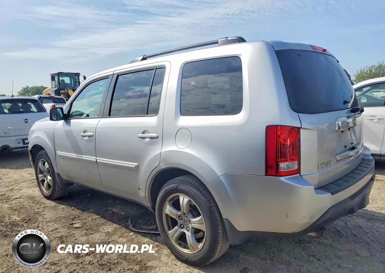 2014 Honda Pilot Exl VIN:5FNYF4H55EB021010 - 2
