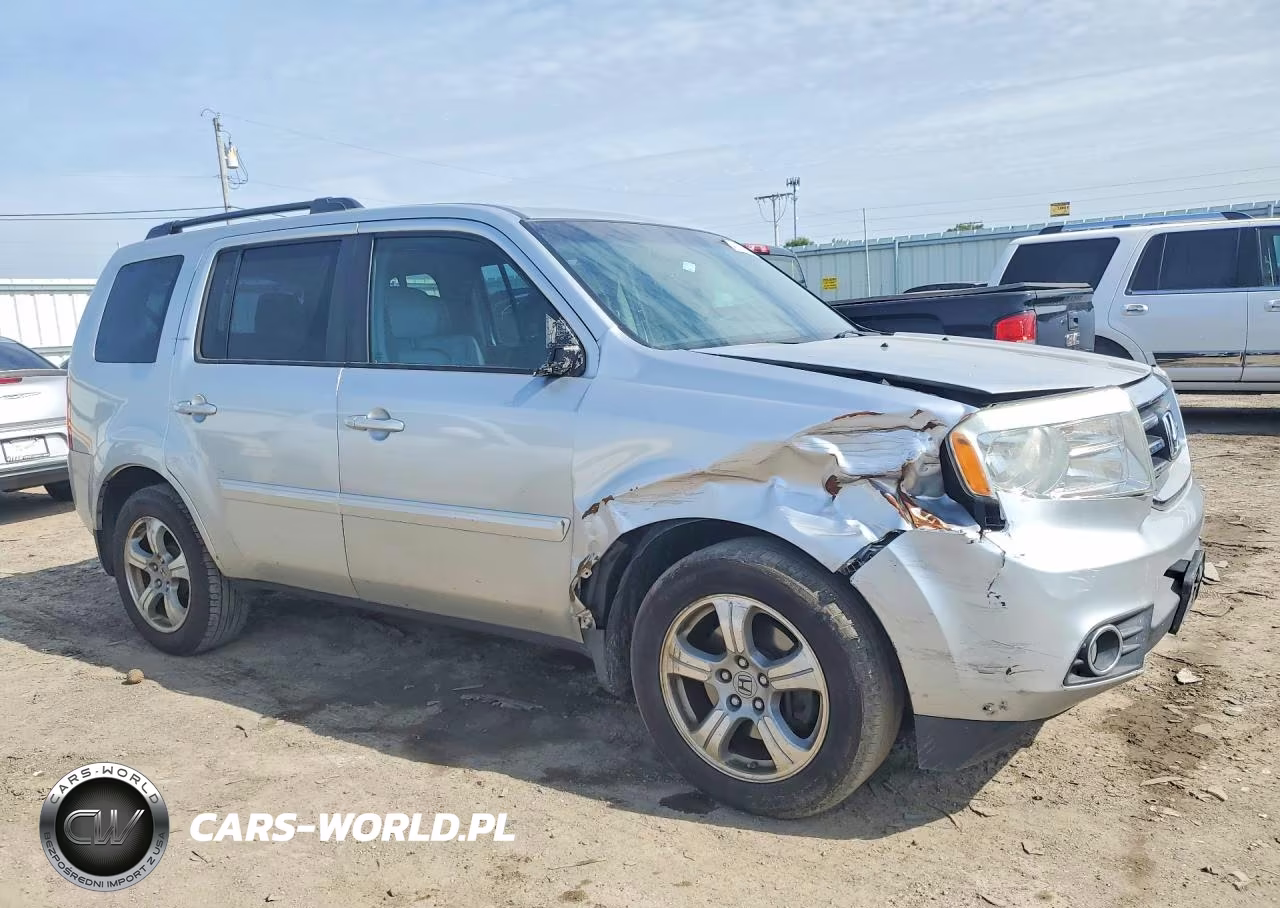 2014 Honda Pilot Exl VIN:5FNYF4H55EB021010 - 4
