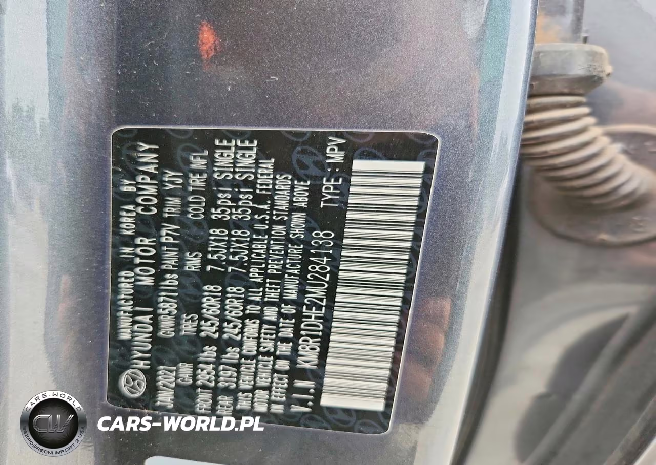 2021 Hyundai Palisade Se VIN:KM8R1DHE2MU284138 - 14