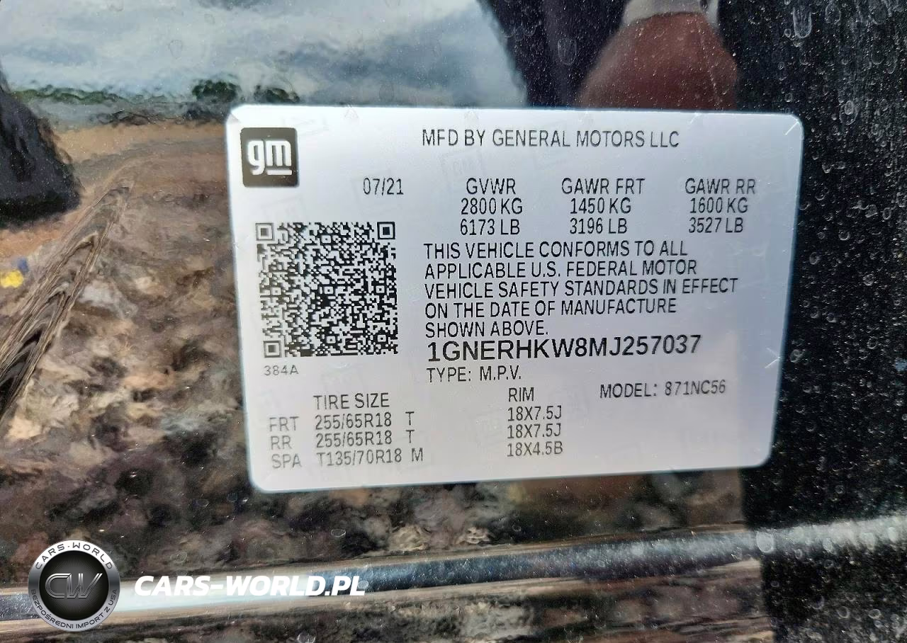2021 Chevrolet Traverse VIN:1GNERHKW8MJ257037 - 13