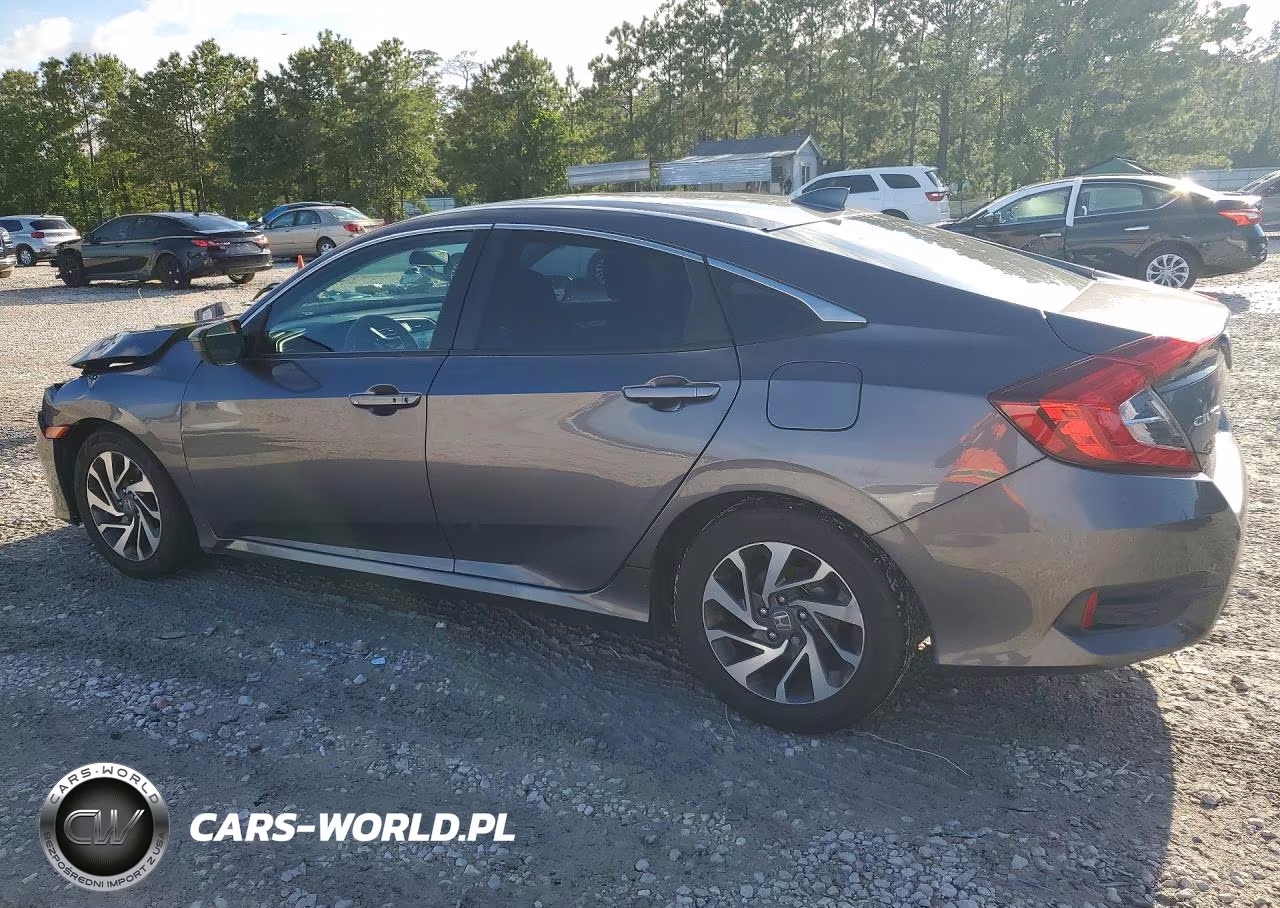 2018 Honda Civic Ex VIN:2HGFC2F79JH550636 - 2