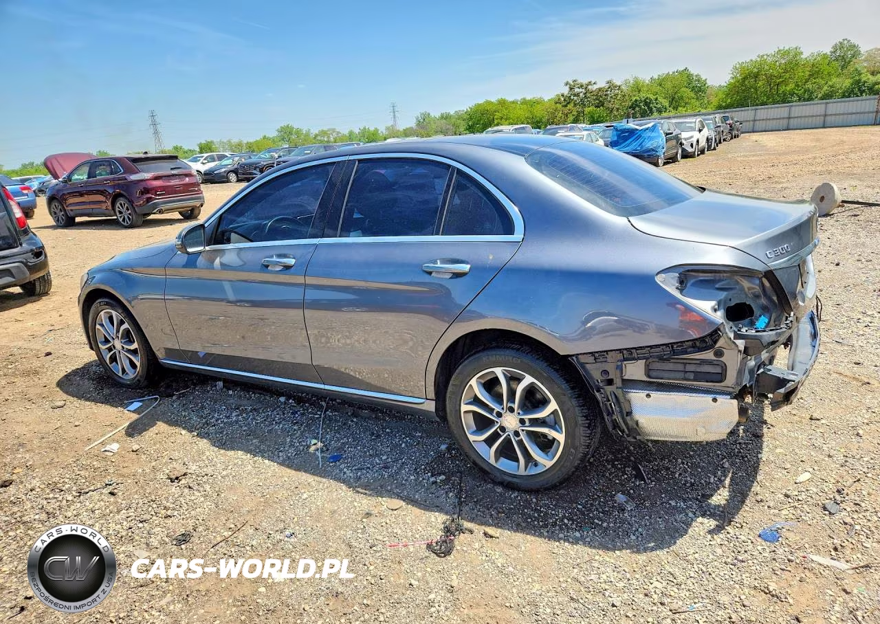 2017 Mercedes-Benz C 300 4Matic VIN:55SWF4KB4HU187057 - 2