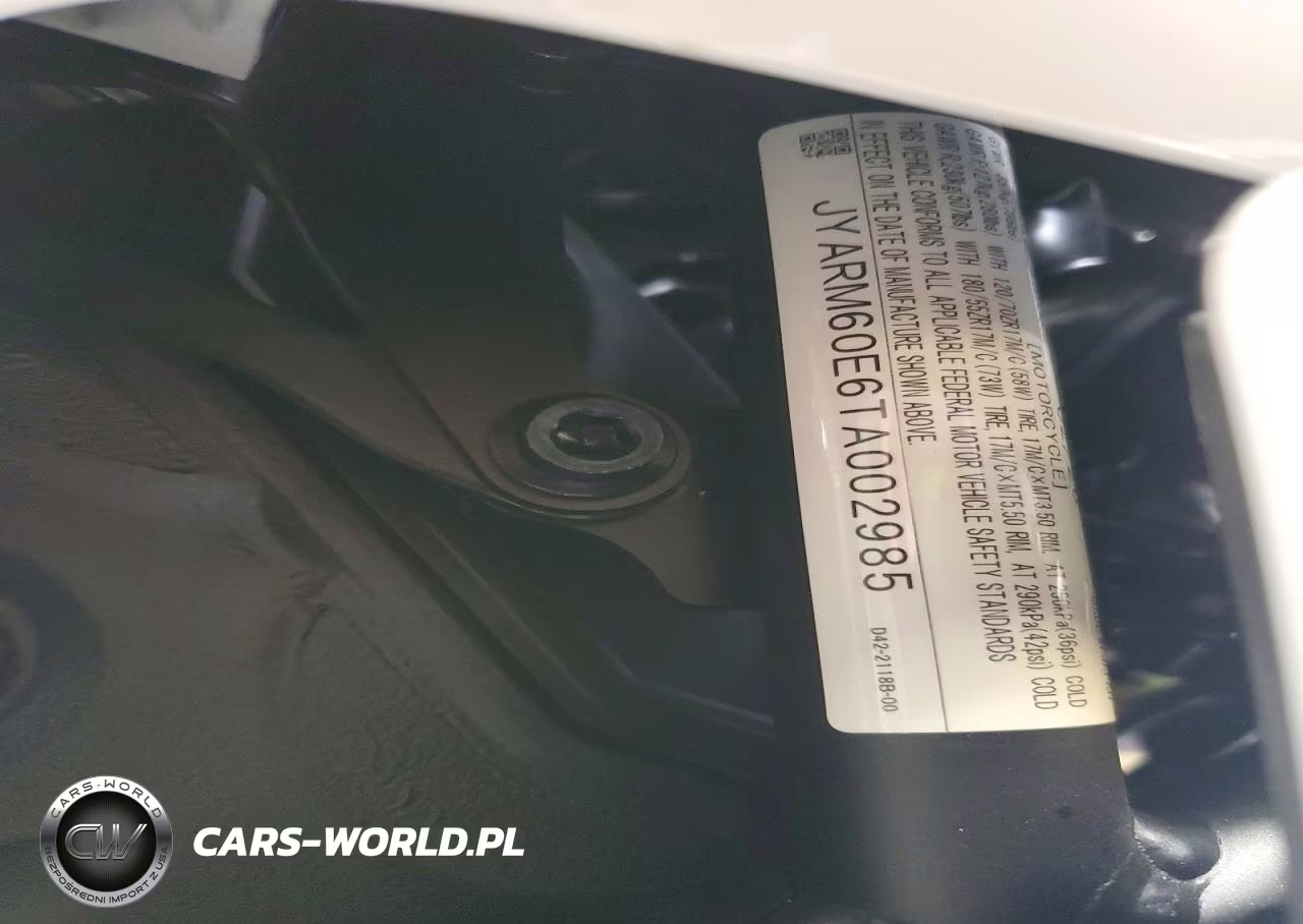 2026 Yamaha Yzf690 S VIN:JYARM60E6TA002985 - 9