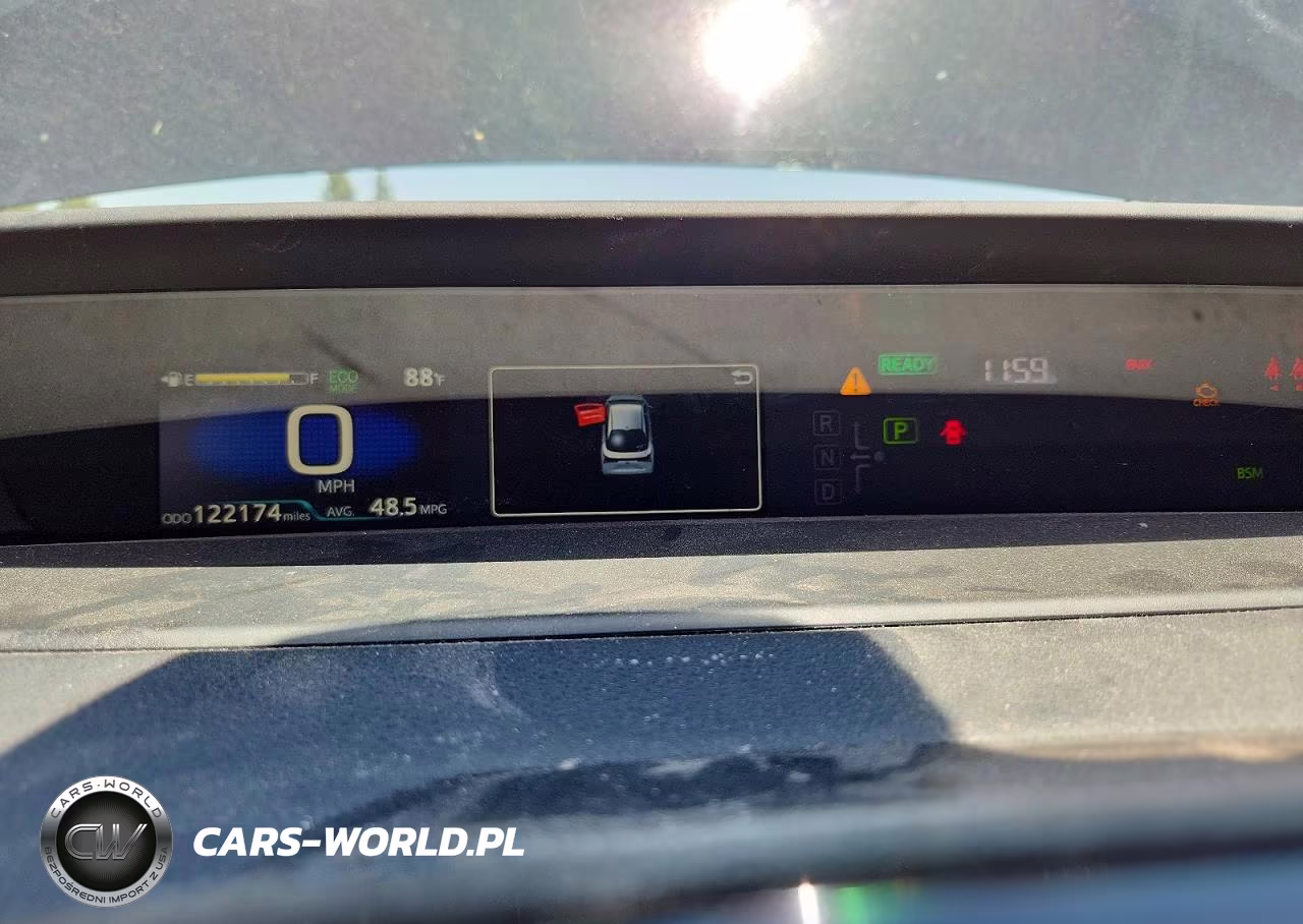 2022 Toyota Prius Xle VIN:JTDKAMFU5N3180587 - 9