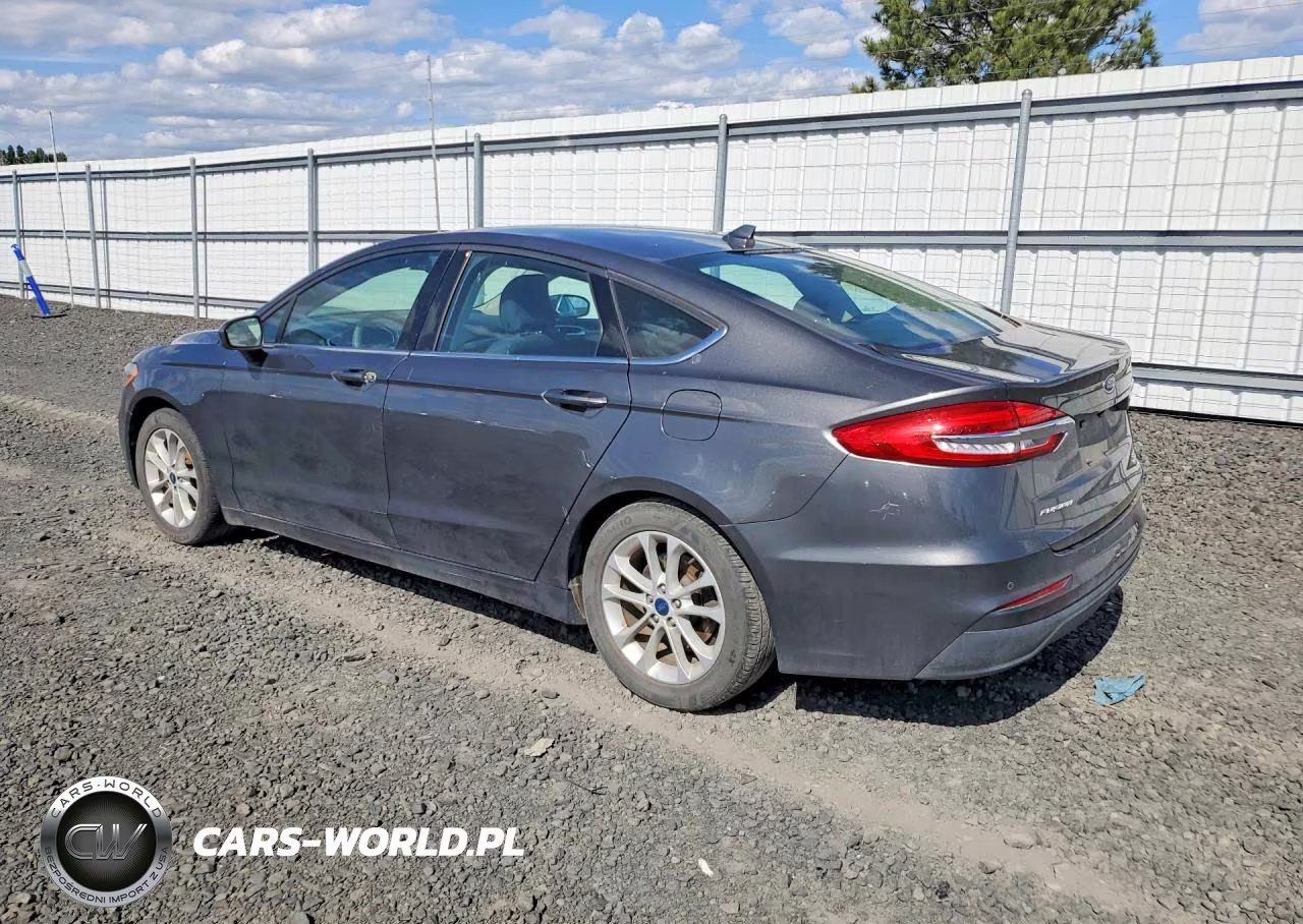 2019 Ford Fusion Se VIN:3FA6P0HD4KR186342 - 2