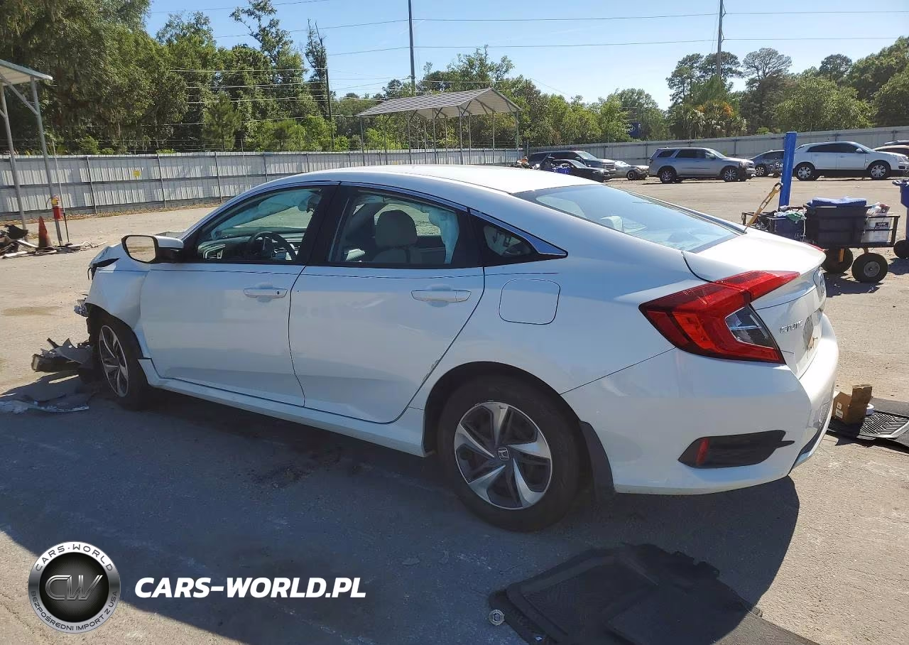 2019 Honda Civic Lx VIN:2HGFC2F61KH597782 - 2