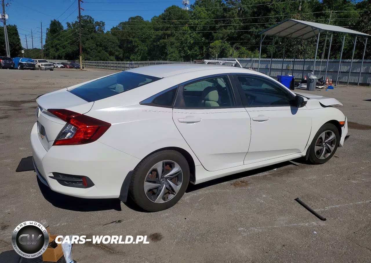 2019 Honda Civic Lx VIN:2HGFC2F61KH597782 - 3